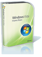 Скриншот программы: "Windows Vista Home Basic". Кликните для просмотра изображения.